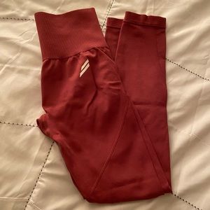 Doyoueven earth Red Seamless legging